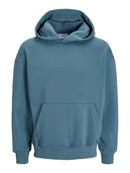 Jack & Jones Sweatshirt Langarmshirt JJEUrban Edge (1-tlg) Blau/Grau/Türkis