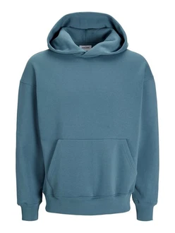 Jack & Jones Sweatshirt Langarmshirt JJEUrban Edge (1-tlg) Blau/Grau/Türkis