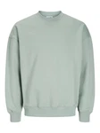 JACK & JONES Sweatshirt JJEUrban Edge Grün/Hellgrün/Hellblau