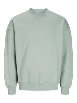 JACK & JONES Sweatshirt JJEUrban Edge Grün/Hellgrün/Hellblau
