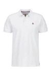 Athletic Vintage Poloshirt NOAH Weiß/Creme/Lila/Rot