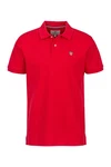 Athletic Vintage Poloshirt NOAH Dunkelrot/Rot