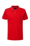 Athletic Vintage Poloshirt PIT Rot/Dunkelrot