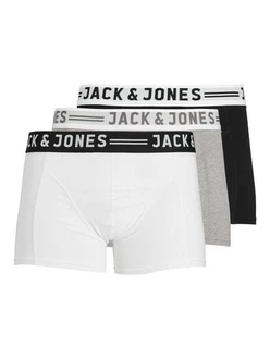 JACK & JONES Boxershorts SENSE TRUNKS 3-PACK NOOS