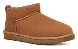 UGG CLASSIC ULTRA MINI Schlupfboots Braun/Beige/Orange