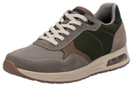 Rieker Sneaker Schnürschuh Halbschuh Freizeitschuh Khaki/Dunkelgrün/Braun/Grau