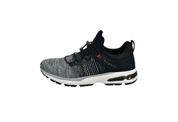bugatti AOX60 Herren Schuh Dunkelblau/Dunkelgrau/Hellgrau/Grau/Rot