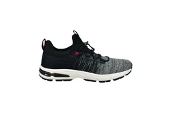 bugatti AOX60 Herren Schuh Dunkelblau/Dunkelgrau/Hellgrau/Grau/Rot