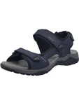 Josef Seibel Arlo 02 Sandale Trekkingsandale Komfortschuh Dunkelblau/Hellblau/Blau