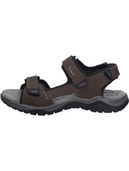Josef Seibel Arlo 02 Sandale Trekkingsandale Komfortschuh Dunkelbraun/Khaki/Braun/Grau