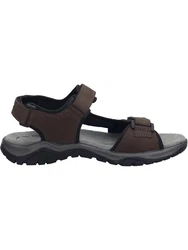 Josef Seibel Arlo 02 Sandale Trekkingsandale Komfortschuh Dunkelbraun/Khaki/Braun/Grau