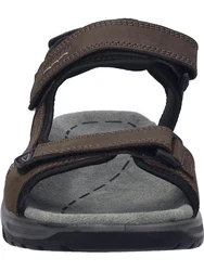 Josef Seibel Arlo 02 Sandale Trekkingsandale Komfortschuh Dunkelbraun/Khaki/Braun/Grau