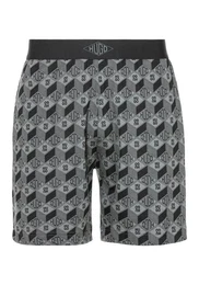 Pyjamashorts mit durchgehenden Logo