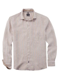 Leinenhemd Hemd Casual - Leinen