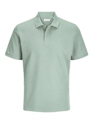 JACK & JONES Poloshirt JJEAUSTIN Grün/Hellgrün