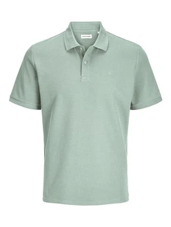 JACK & JONES Poloshirt JJEAUSTIN Grün/Hellgrün JACK & JONES Poloshirt JJEAUSTIN Grün/Hellgrün
