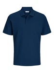 JACK & JONES Poloshirt JJEAUSTIN Dunkelblau/Blau