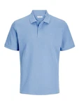 JACK & JONES Poloshirt JJEAUSTIN Hellblau/Blau