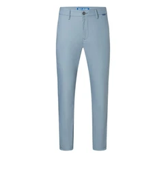 MAC Chinohose Griffin Hellblau/Blau/Grau