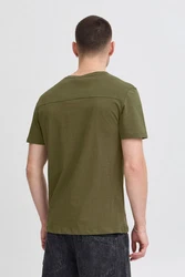 Blend Rundhalsshirt BLEND BHJAGO Dunkelgrün/Khaki
