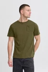 Blend Rundhalsshirt BLEND BHJAGO Dunkelgrün/Khaki
