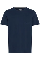 Blend Rundhalsshirt BLEND BHJAGO Dunkelblau