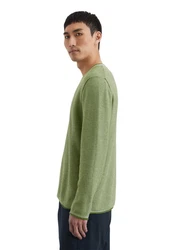 Marc O'Polo Rundhalspullover Grün/Khaki/Hellgrün/Dunkelgrün