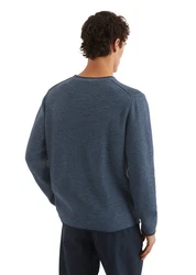 Marc O'Polo Rundhalspullover Blau/Grau/Hellblau/Dunkelblau