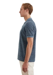 Marc O'Polo Poloshirt Blau/Hellblau/Grau