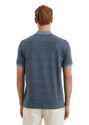 Marc O'Polo Poloshirt Blau/Hellblau/Grau