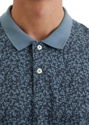 Marc O'Polo Poloshirt Blau/Hellblau/Grau
