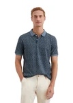 Marc O'Polo Poloshirt Blau/Hellblau/Grau