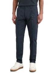 Chinohose aus leichtem Bio-Baumwoll-Leinen-Mix