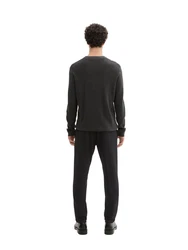 TOM TAILOR Denim Chinohose Schwarz/Khaki/Beige