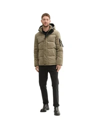 TOM TAILOR Jacke Khaki/Dunkelgrün/Braun/Beige