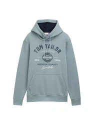 TOM TAILOR Sweatshirt Langarmshirt Blau/Hellblau/Grau/Grün/Türkis
