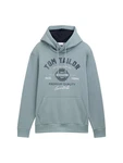 TOM TAILOR Sweatshirt Langarmshirt Blau/Hellblau/Grau/Grün/Türkis