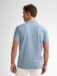 Petrol Industries Poloshirt Klassisches Poloshirt Blau/Hellblau