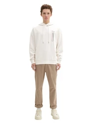 TOM TAILOR Langarmshirt Beige/Khaki