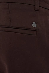 WE Fashion Chinohose Braun/Bordeaux/Dunkelrot/Dunkelbraun