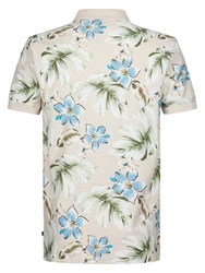 Petrol Industries Poloshirt Tropisches Blau