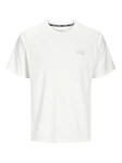 Jack & Jones Kurzarmshirt JCOCNZ T-SHIRT NOOS Weiß/Creme/Grau