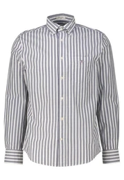 Langarmhemd Herren Freizeithemd POPLIN Regular Fit (1-tlg)