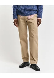 Gant Chinohose Regular Twill  Khaki/Beige