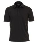 CASAMODA Poloshirt Polo-Shirt Grau/Schwarz/Dunkelgrau CASAMODA Poloshirt Polo-Shirt Grau/Schwarz/Dunkelgrau
