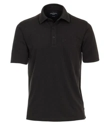 CASAMODA Poloshirt Polo-Shirt Grau/Schwarz/Dunkelgrau