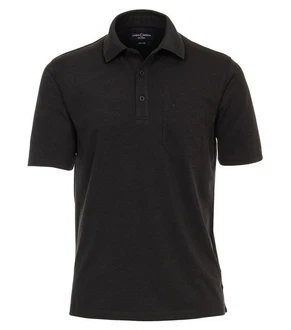CASAMODA Poloshirt Polo-Shirt Grau/Schwarz/Dunkelgrau