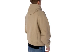 PEQUS Hoodie Built In The Boom Logo Beige/Braun/Khaki/Dunkelgrün/Grün