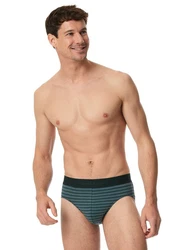 Schiesser Slip 95/5 Rio (3er Pack) Dunkelgrün/Grün