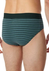 Schiesser Slip 95/5 Rio (3er Pack) Dunkelgrün/Grün